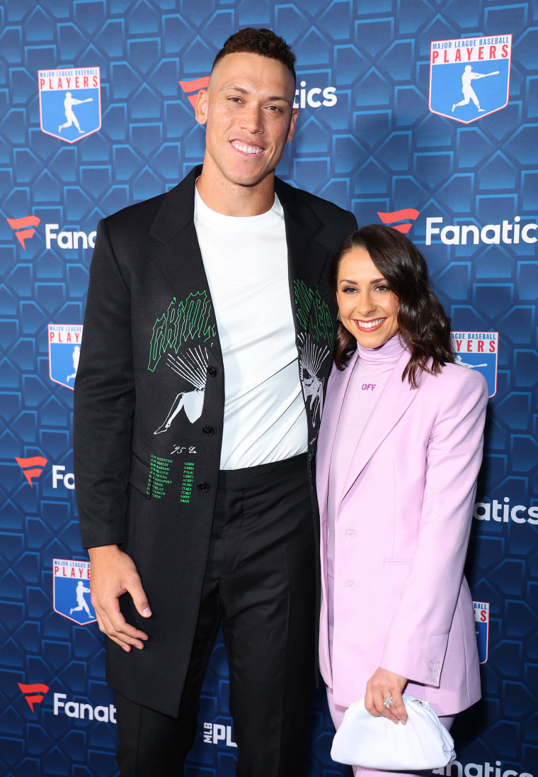 Aaron Judge And Samantha Bracksieck Announce Baby's Arrival Aaron Judge And Samantha Bracksieck Announce Baby's Arrival