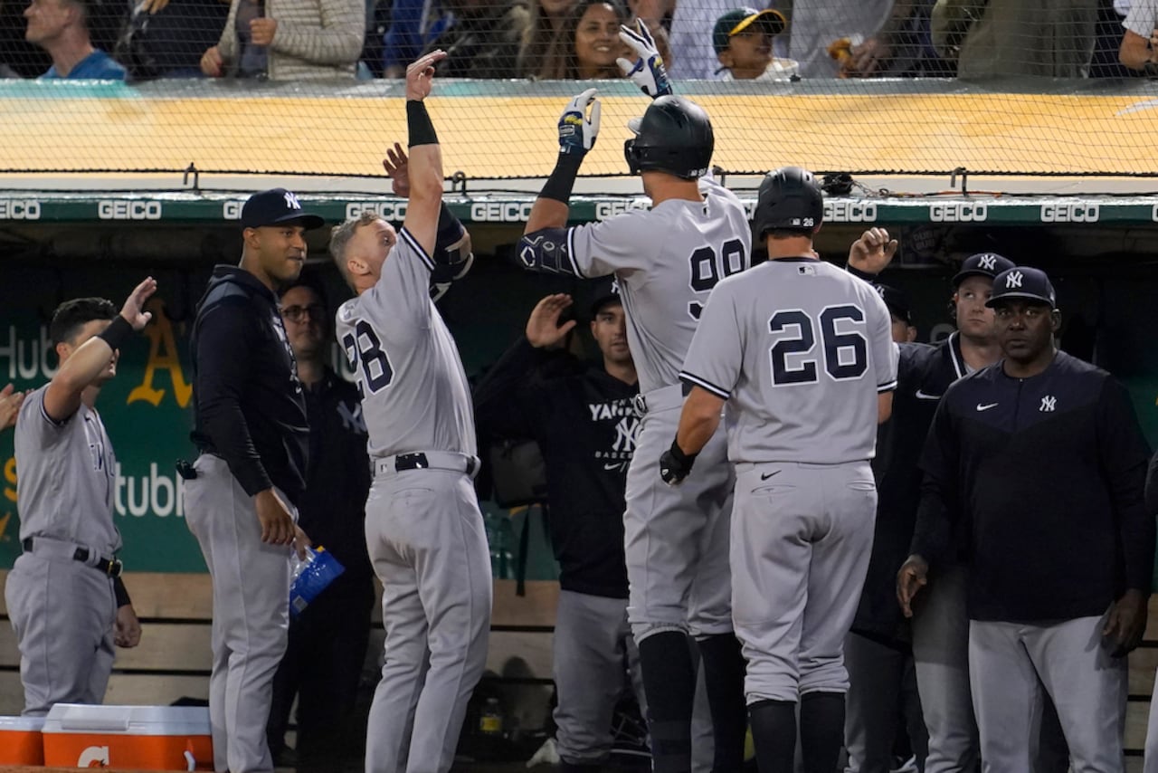 Aaron Judge's 3 HRs Power Yankees To 9-Homerun Victory Aaron Judge's 3 HRs Power Yankees To 9-Homerun Victory