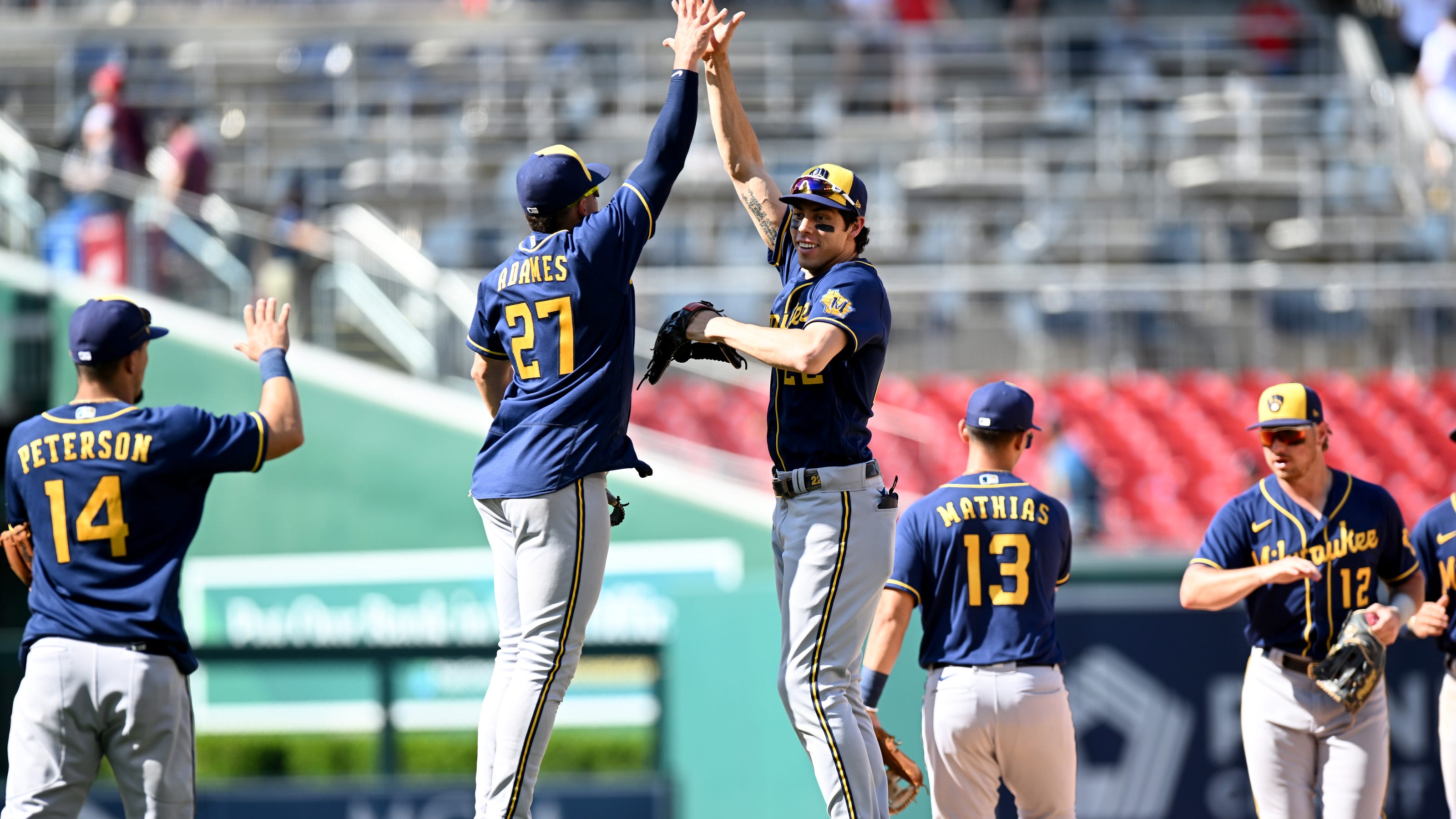 Athletics Edge Out Brewers In 3-1 Victory Athletics Edge Out Brewers In 3-1 Victory