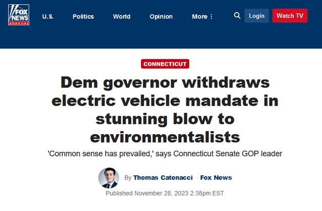 Auto Dealers Reiterate Concerns Over Mandatory Electric Vehicle Sales Auto Dealers Reiterate Concerns Over Mandatory Electric Vehicle Sales