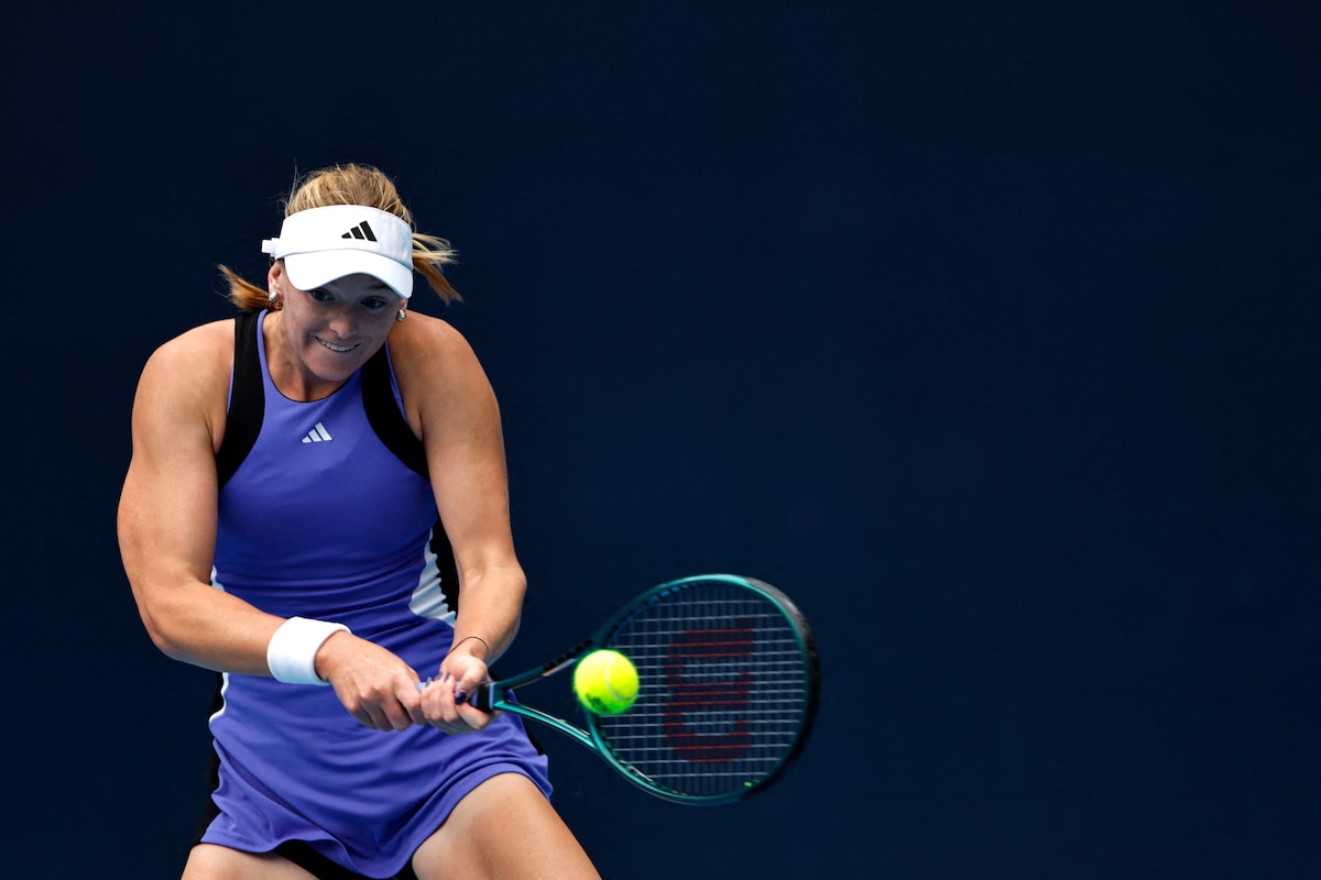 Belinda Bencic Reaches Abu Dhabi Open Final After Daughter's Birth Belinda Bencic Reaches Abu Dhabi Open Final After Daughter's Birth