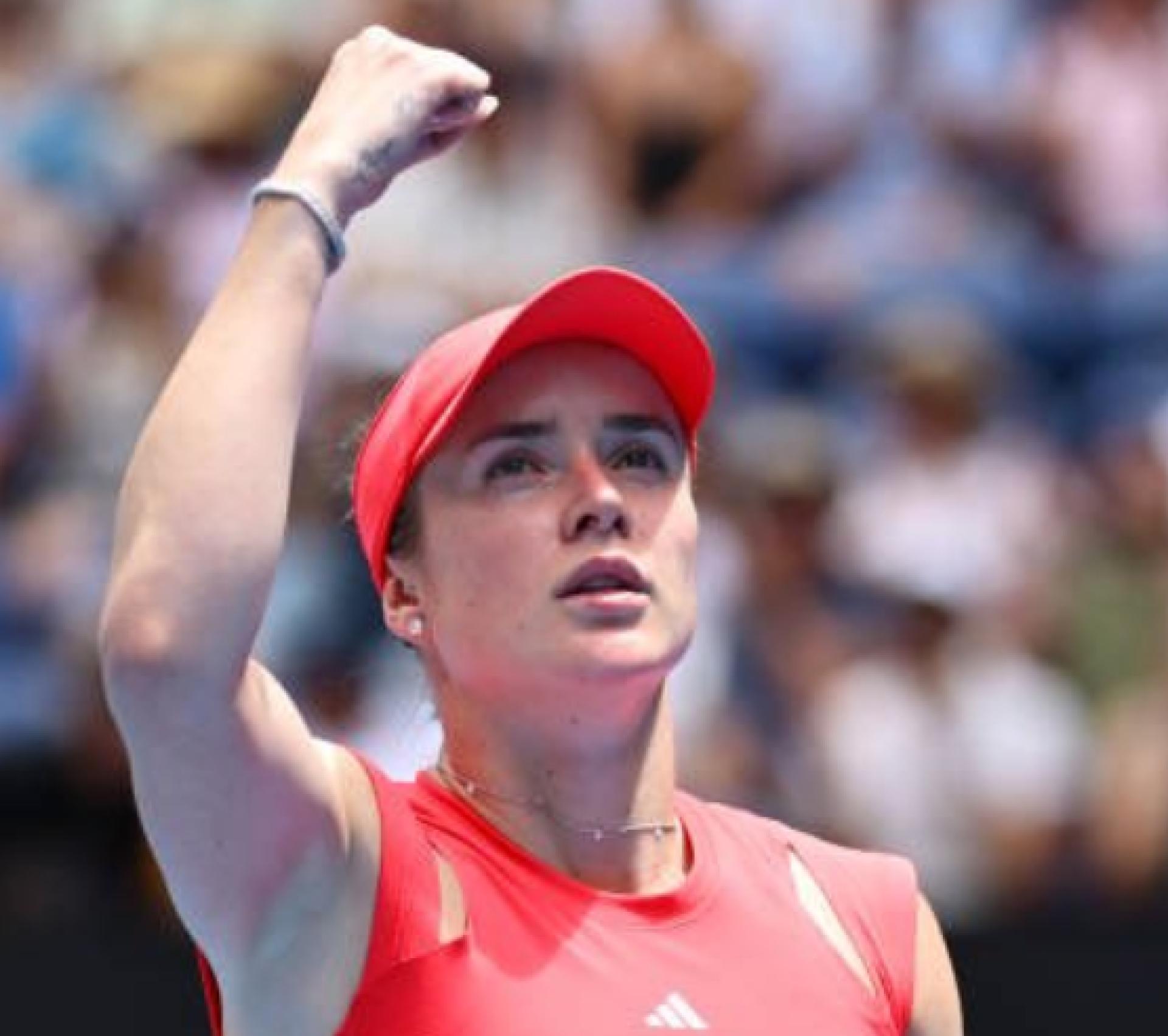 Elina Svitolina Dominates Kalinskaya In Dubai First Round Elina Svitolina Dominates Kalinskaya In Dubai First Round