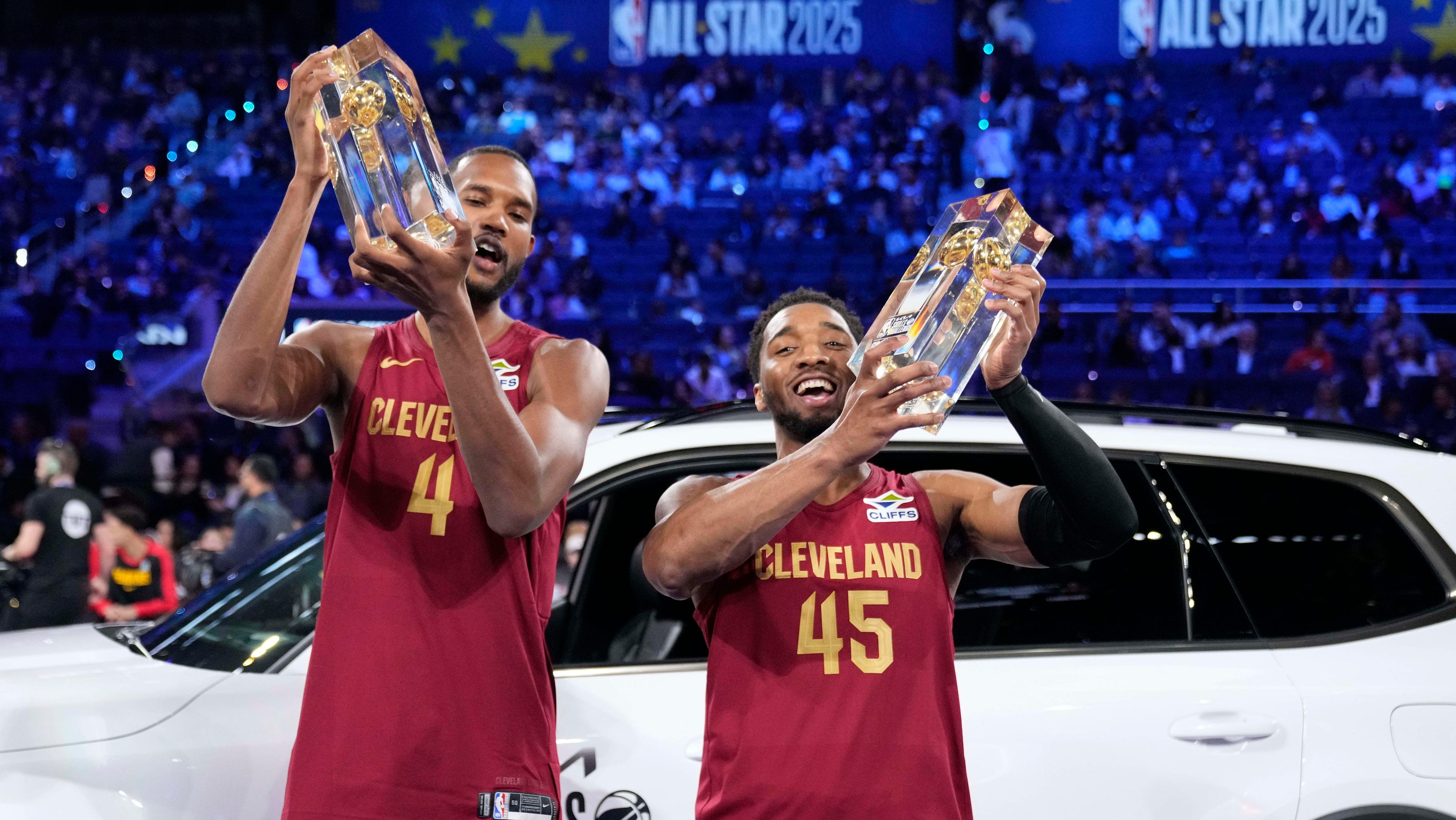 Herro's Hot Shooting: 3-Point Contest Victory & Cavs Skills Challenge Win Herro's Hot Shooting: 3-Point Contest Victory & Cavs Skills Challenge Win