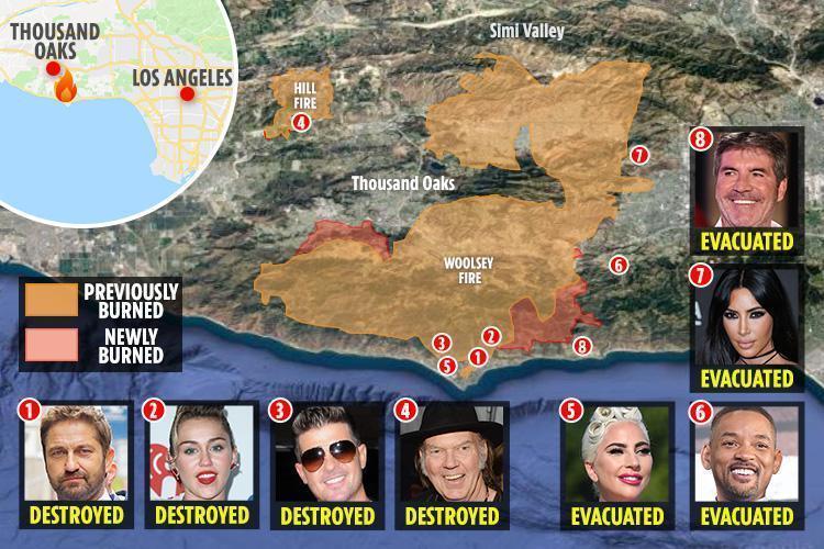 Los Angeles Palisades Fire: A List Of Celebrities Whose Homes Were Damaged Or Destroyed Los Angeles Palisades Fire: A List Of Celebrities Whose Homes Were Damaged Or Destroyed