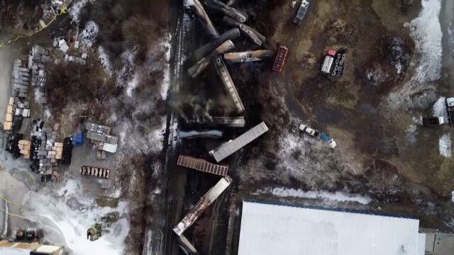 Months-Long Lingering Of Toxic Chemicals After Ohio Train Derailment Months-Long Lingering Of Toxic Chemicals After Ohio Train Derailment