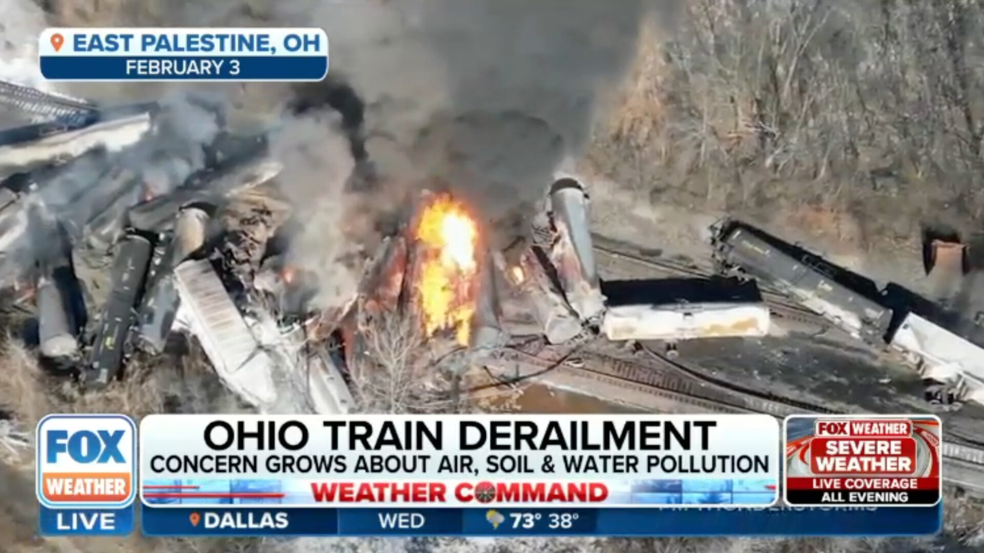 Months Of Toxic Chemical Contamination Following Ohio Train Derailment Months Of Toxic Chemical Contamination Following Ohio Train Derailment