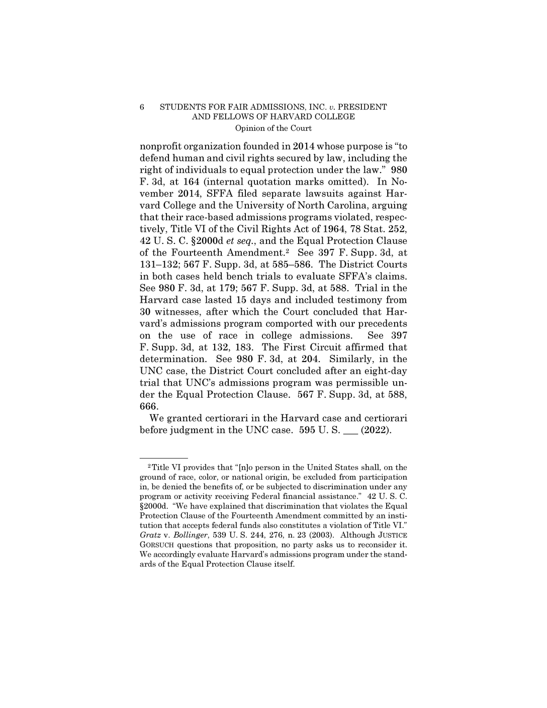 Negotiation Or Litigation? Harvard's Suit Against The Trump Administration Negotiation Or Litigation? Harvard's Suit Against The Trump Administration