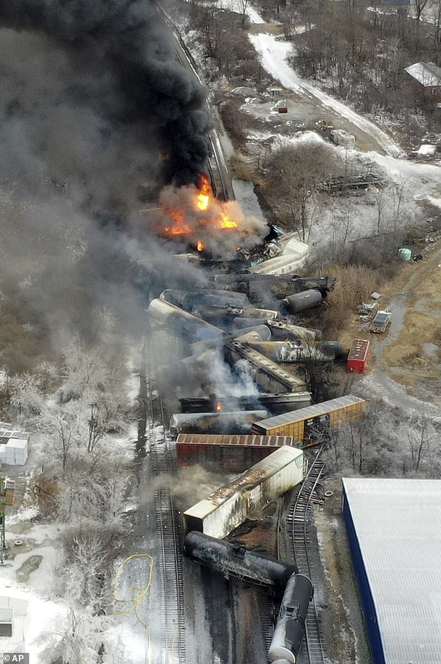 Ohio Train Disaster: Prolonged Exposure To Toxic Chemicals In Buildings Ohio Train Disaster: Prolonged Exposure To Toxic Chemicals In Buildings
