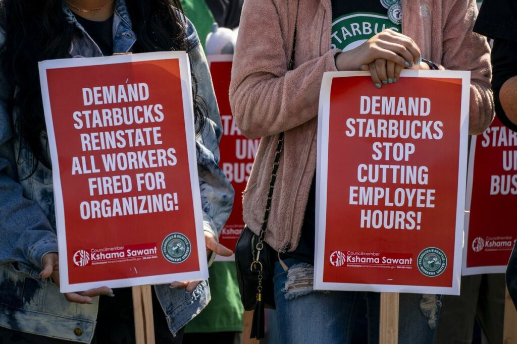 Starbucks Union's Rejection Of Company's Wage Proposal Starbucks Union's Rejection Of Company's Wage Proposal