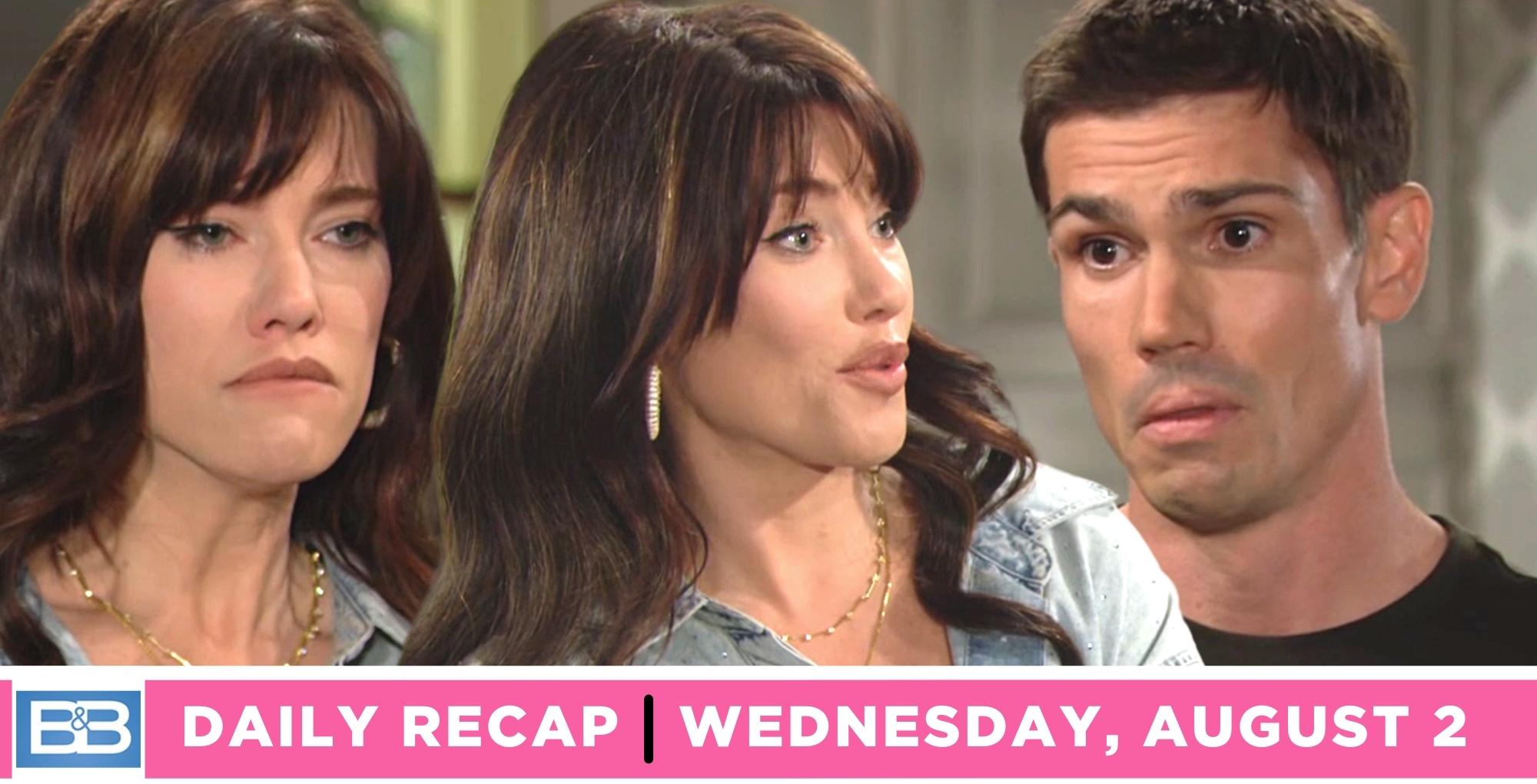 Steffy's Outrage, Finn's Fight: The Bold And The Beautiful Wednesday, April 9 Recap Steffy's Outrage, Finn's Fight: The Bold And The Beautiful Wednesday, April 9 Recap