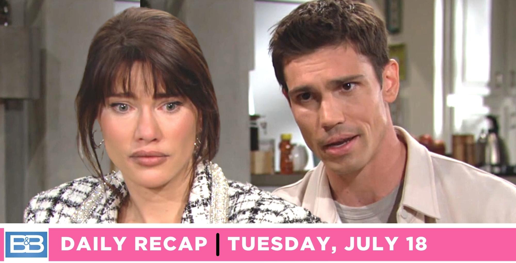 The Bold And The Beautiful April 3 Recap: Liam And Bill's Fallout Leads To Shocking Collapse The Bold And The Beautiful April 3 Recap: Liam And Bill's Fallout Leads To Shocking Collapse