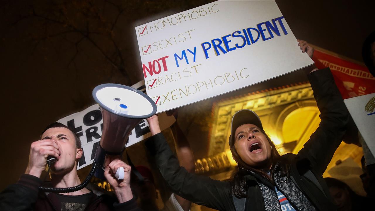 The Sound Of Dissent: Protests Against Trump Across The US The Sound Of Dissent: Protests Against Trump Across The US